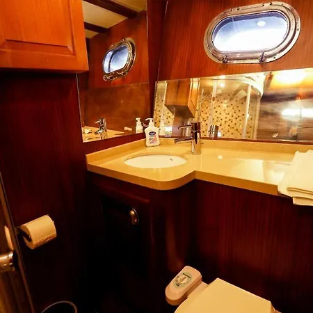 Luxury Boat In Marina