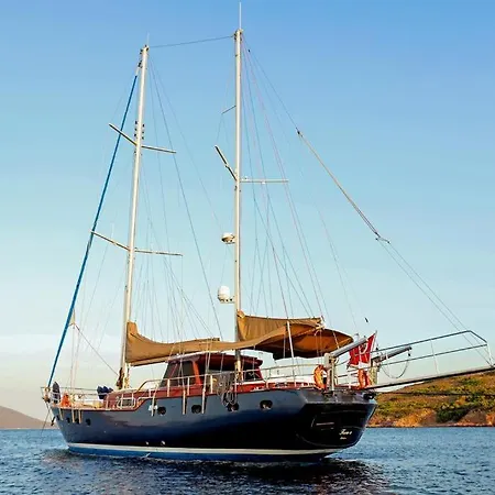 Luxury Boat In Marina