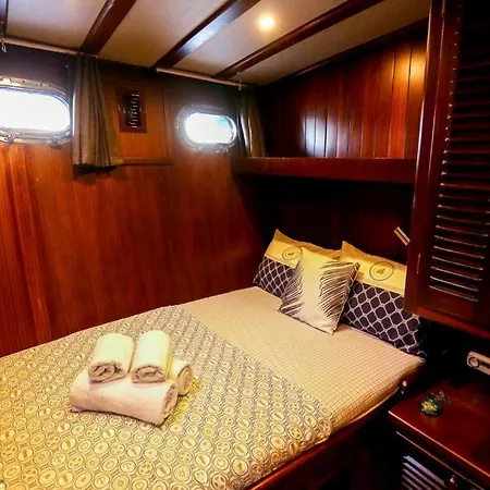 Luxury Boat In Marina